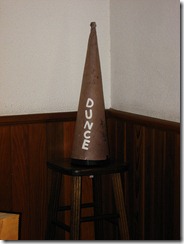 dunce